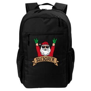 Christmas Sleigher Santa Rock Xmas Rocker Daily Commute Backpack