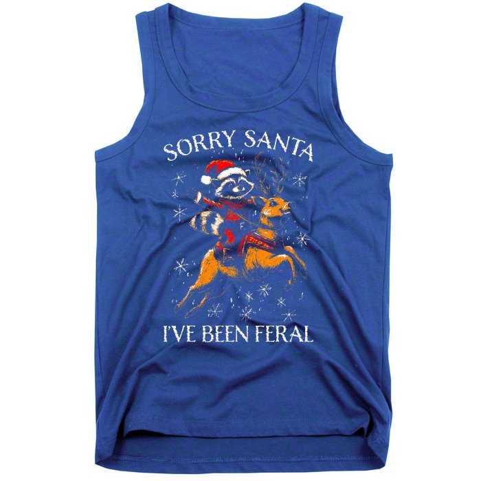 Christmas Sorry Santa Xmas Tank Top