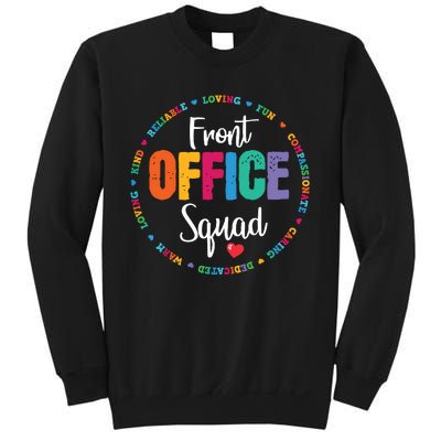 Cute School Secretary Admin Appreciation Front Office Squad Sweatshirt