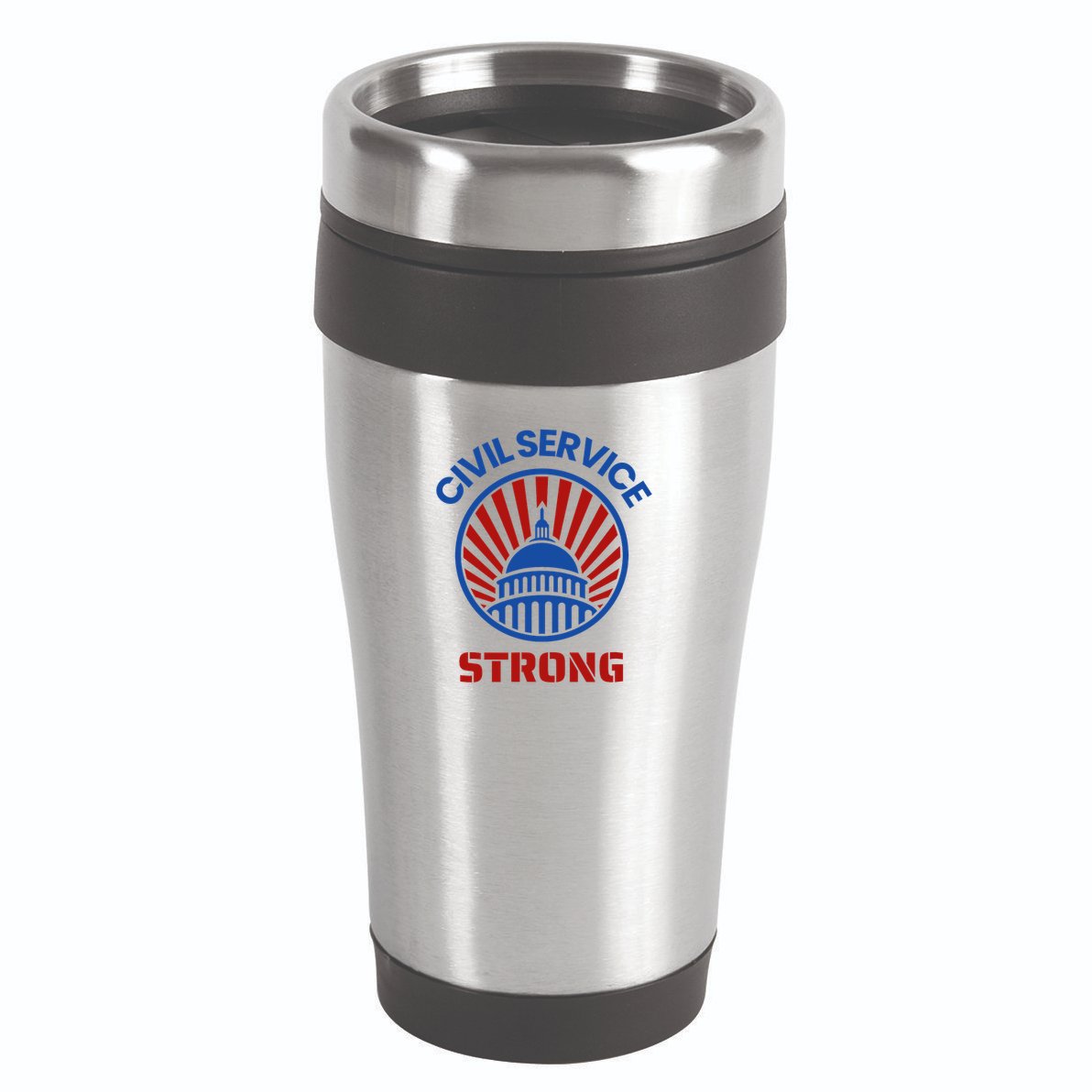 Civil Service Strong Protect Federal Workers 16oz Travel Tumbler