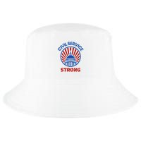 Civil Service Strong Protect Federal Workers Cool Comfort Performance Bucket Hat