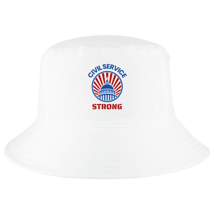Civil Service Strong Protect Federal Workers Cool Comfort Performance Bucket Hat