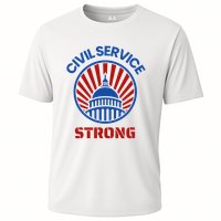 Civil Service Strong Protect Federal Workers Cooling Performance Crew T-Shirt