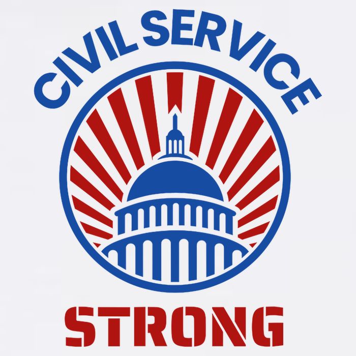 Civil Service Strong Protect Federal Workers Poster