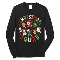 Christmas Squad Santa Dabbing Family Matching Pajamas Long Sleeve Shirt