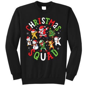 Christmas Squad Santa Dabbing Family Matching Pajamas Sweatshirt