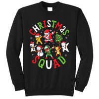 Christmas Squad Santa Dabbing Family Matching Pajamas Sweatshirt