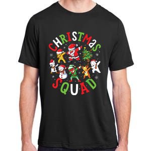 Christmas Squad Santa Dabbing Family Matching Pajamas Adult ChromaSoft Performance T-Shirt