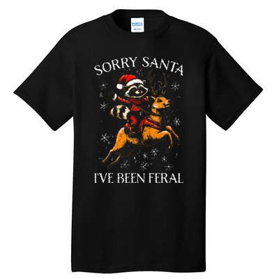 Christmas Sorry Santa Xmas Tall T-Shirt