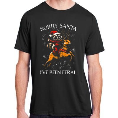 Christmas Sorry Santa Xmas Adult ChromaSoft Performance T-Shirt