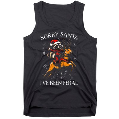 Christmas Sorry Santa Xmas Tank Top