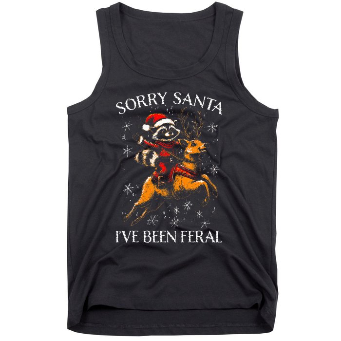 Christmas Sorry Santa Xmas Tank Top