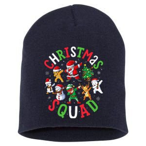 Christmas Squad Santa Dabbing Elf Family Matching Pajamas Short Acrylic Beanie