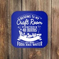 Crafty Scrapbooking Scrapbook Lover Gift Coaster