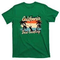 California Surfing Summer Beach Vintage Sunset T-Shirt