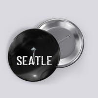 Cool Seattle Space Needle Souvenir Usa Washington Gift Button