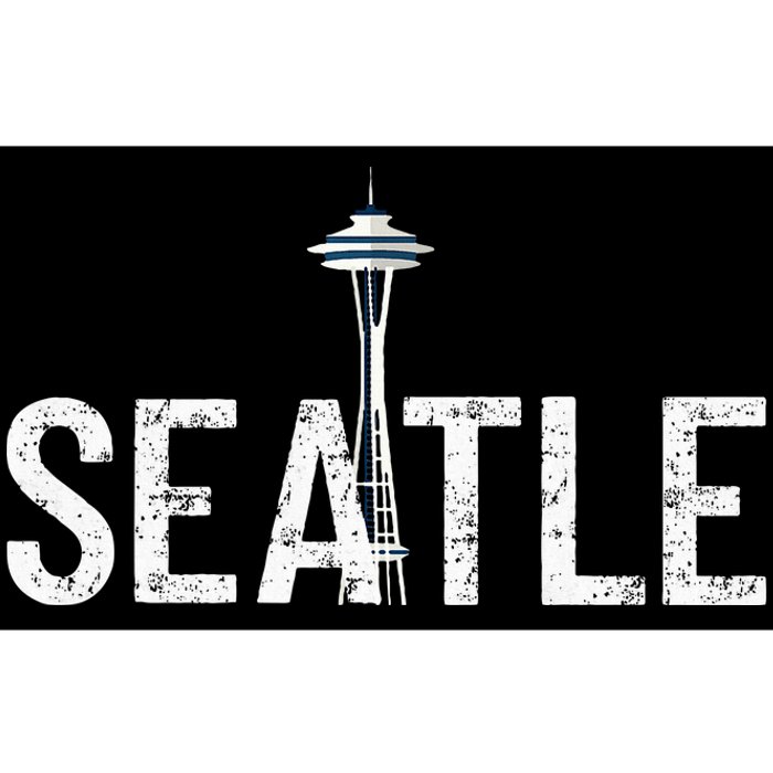 Cool Seattle Space Needle Souvenir Usa Washington Gift Bumper Sticker