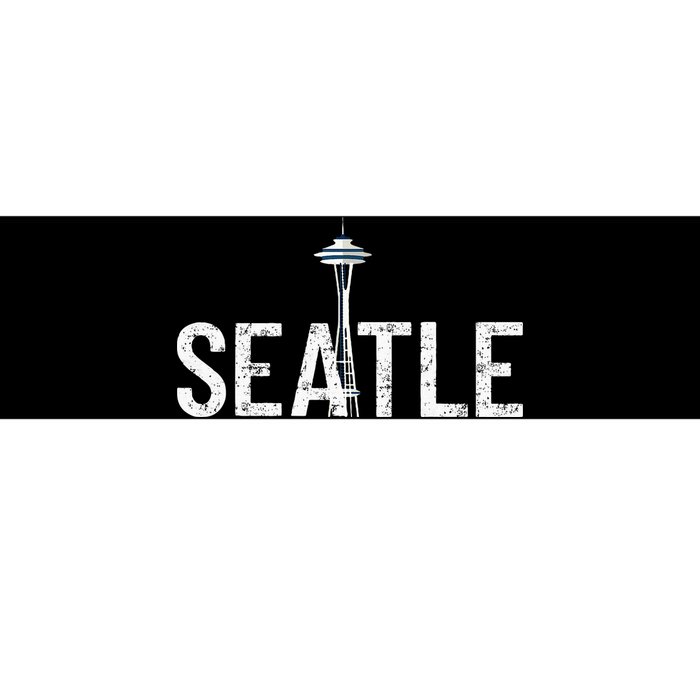 Cool Seattle Space Needle Souvenir Usa Washington Gift Bumper Sticker