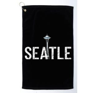 Cool Seattle Space Needle Souvenir Usa Washington Gift Platinum Collection Golf Towel