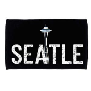 Cool Seattle Space Needle Souvenir Usa Washington Gift Microfiber Hand Towel