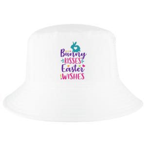 Cute Sunday School or Egg Hunt Bunny Kisses Easter Wishes Cool Comfort Performance Bucket Hat