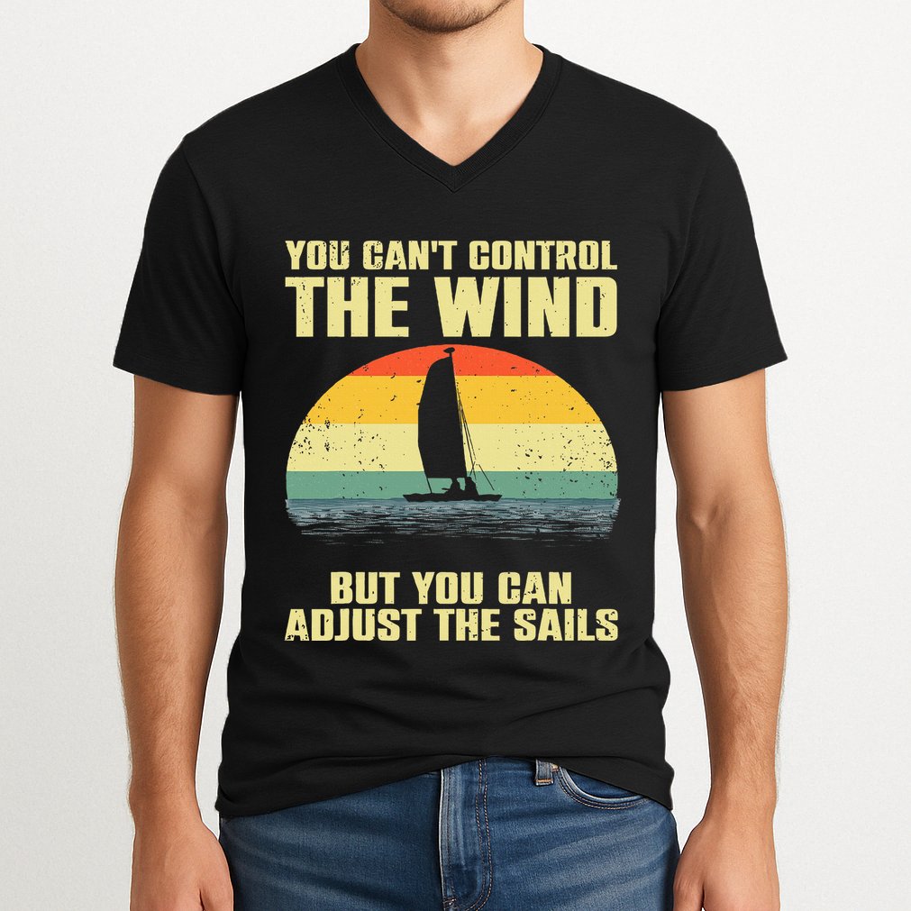 Cool Sailing Sailboat Boating Sail Boat Owners V-Neck T-Shirt