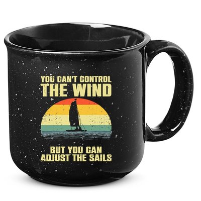 Cool Sailing Sailboat Boating Sail Boat Owners 15oz Campfire Ceramic Mug