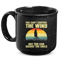 Cool Sailing Sailboat Boating Sail Boat Owners 15oz Campfire Ceramic Mug