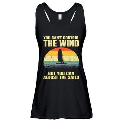 Cool Sailing Sailboat Boating Sail Boat Owners Ladies Essential Flowy Tank