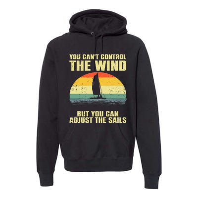 Cool Sailing Sailboat Boating Sail Boat Owners Premium Hoodie