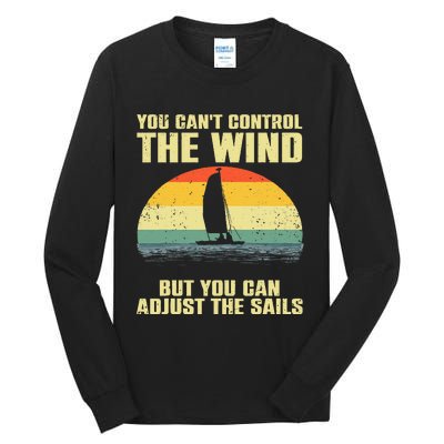 Cool Sailing Sailboat Boating Sail Boat Owners Tall Long Sleeve T-Shirt