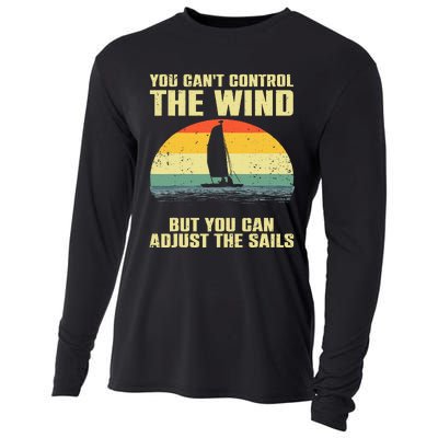 Cool Sailing Sailboat Boating Sail Boat Owners Cooling Performance Long Sleeve Crew