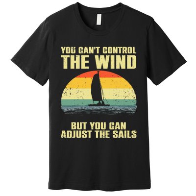 Cool Sailing Sailboat Boating Sail Boat Owners Premium T-Shirt