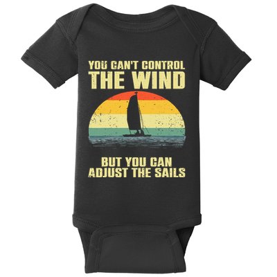 Cool Sailing Sailboat Boating Sail Boat Owners Baby Bodysuit
