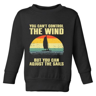 Cool Sailing Sailboat Boating Sail Boat Owners Toddler Sweatshirt