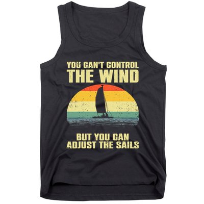 Cool Sailing Sailboat Boating Sail Boat Owners Tank Top