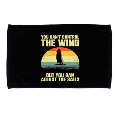 Cool Sailing Sailboat Boating Sail Boat Owners Microfiber Hand Towel