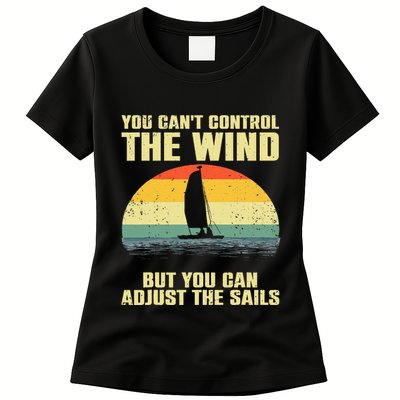 Cool Sailing Sailboat Boating Sail Boat Owners Womens T-Shirt