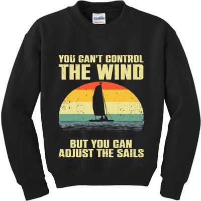 Cool Sailing Sailboat Boating Sail Boat Owners Kids Sweatshirt
