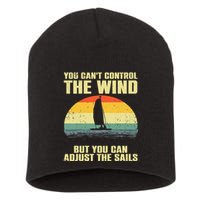 Cool Sailing Sailboat Boating Sail Boat Owners Short Acrylic Beanie