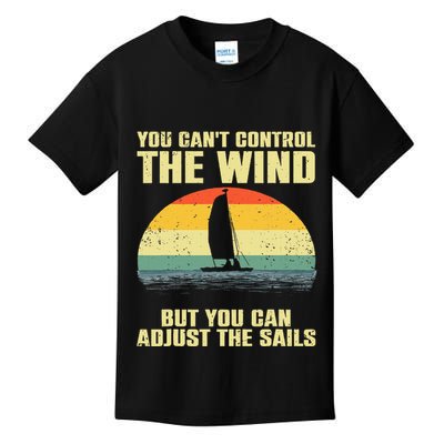 Cool Sailing Sailboat Boating Sail Boat Owners Kids T-Shirt