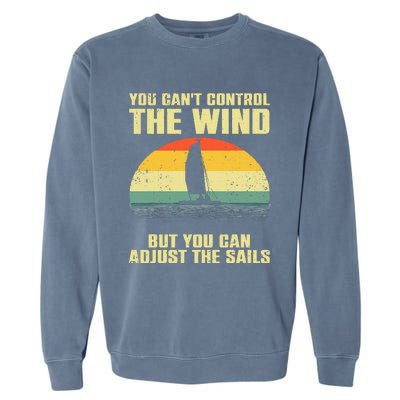 Cool Sailing Sailboat Boating Sail Boat Owners Garment-Dyed Sweatshirt