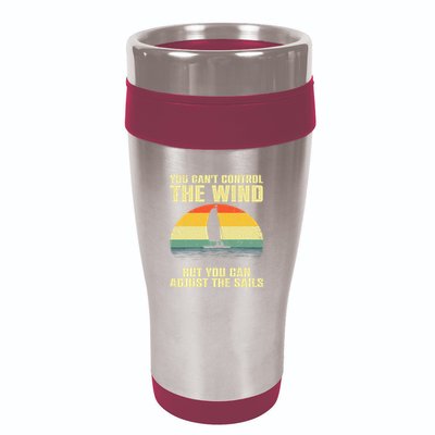Cool Sailing Sailboat Boating Sail Boat Owners 16oz Travel Tumbler