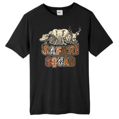 Cool Safari Squad African Family Summer Vacation Great Gift Tall Fusion ChromaSoft Performance T-Shirt