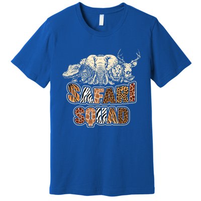 Cool Safari Squad African Family Summer Vacation Great Gift Premium T-Shirt