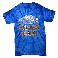 Cool Safari Squad African Family Summer Vacation Great Gift Tie-Dye T-Shirt