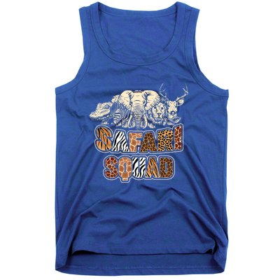 Cool Safari Squad African Family Summer Vacation Great Gift Tank Top