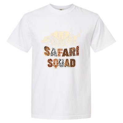 Cool Safari Squad African Family Summer Vacation Great Gift Garment-Dyed Heavyweight T-Shirt