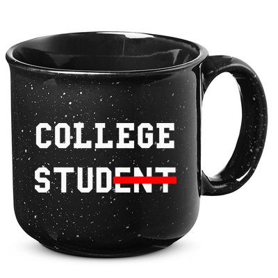 College Student Stud Funny College Gift 15oz Campfire Ceramic Mug