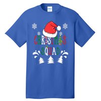 Christmas Squad Santa Hat Family Matching Pajama Xmas Gift Tall T-Shirt